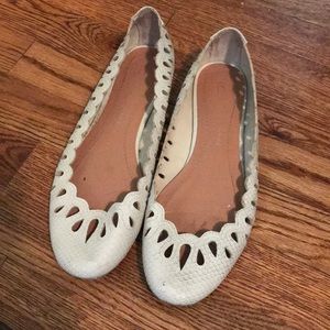 Lauren Conrad tan flats - size 10